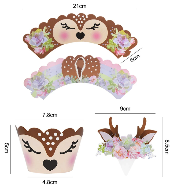 Muffinsomslag, Bambi