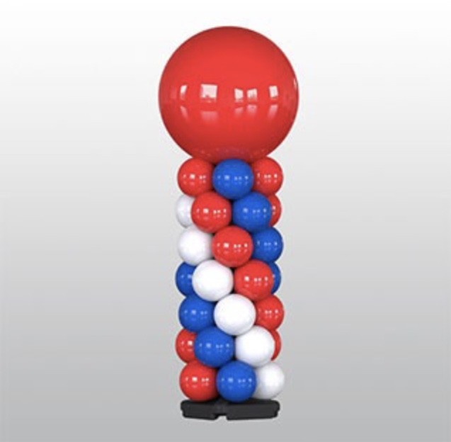 Ballongsøyler, 2 stk