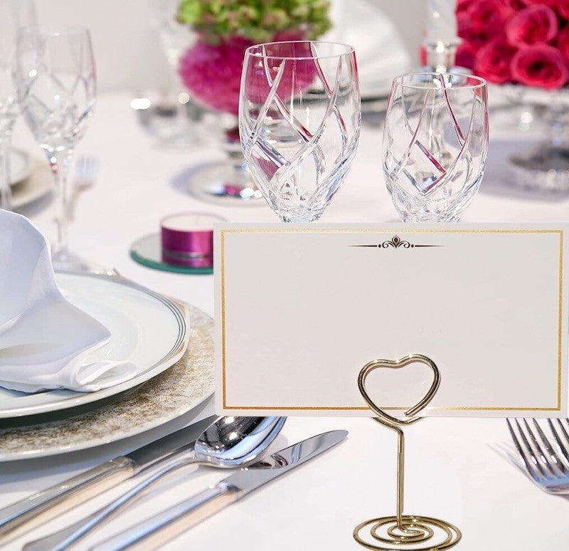 Gull Bordkortholdere, Hjerte