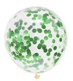Grønn Konfettiballong