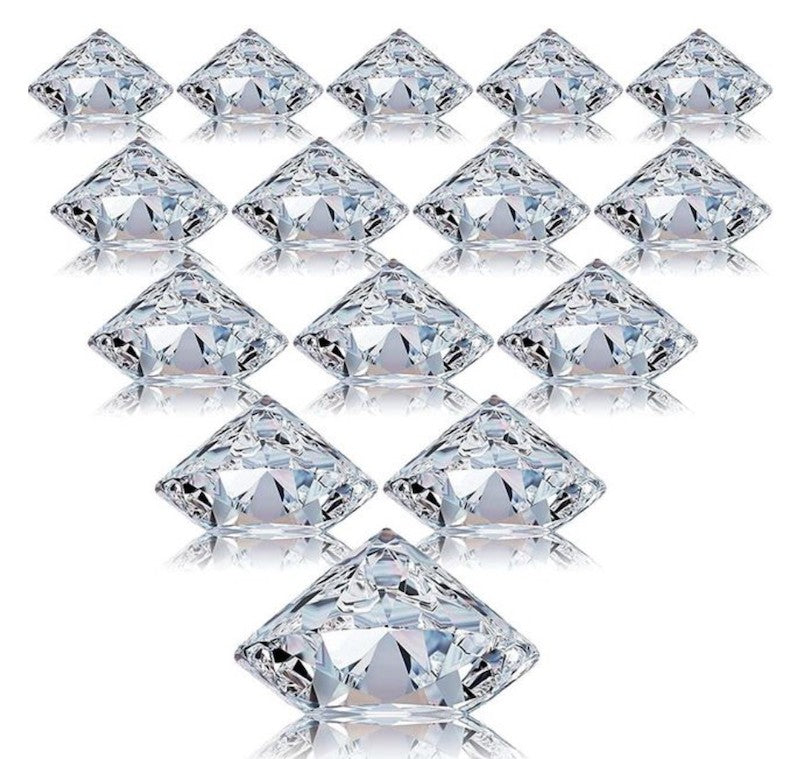 Bordkortholder Klar Diamant