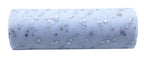 Organza Bordløper, Lyseblå