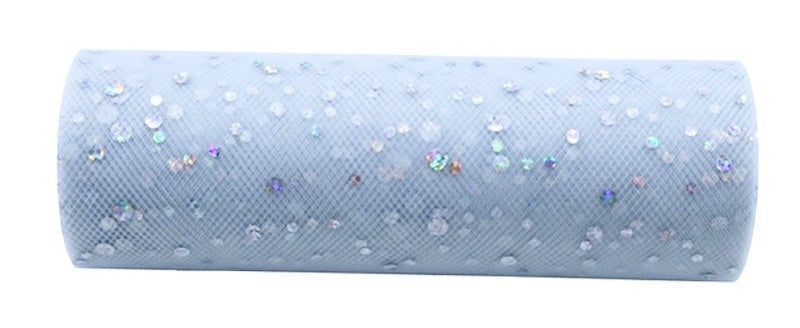 Organza Bordløper, Lys Himmelblå