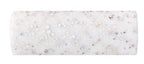 Hvit Organza Bordløper, 20 meter