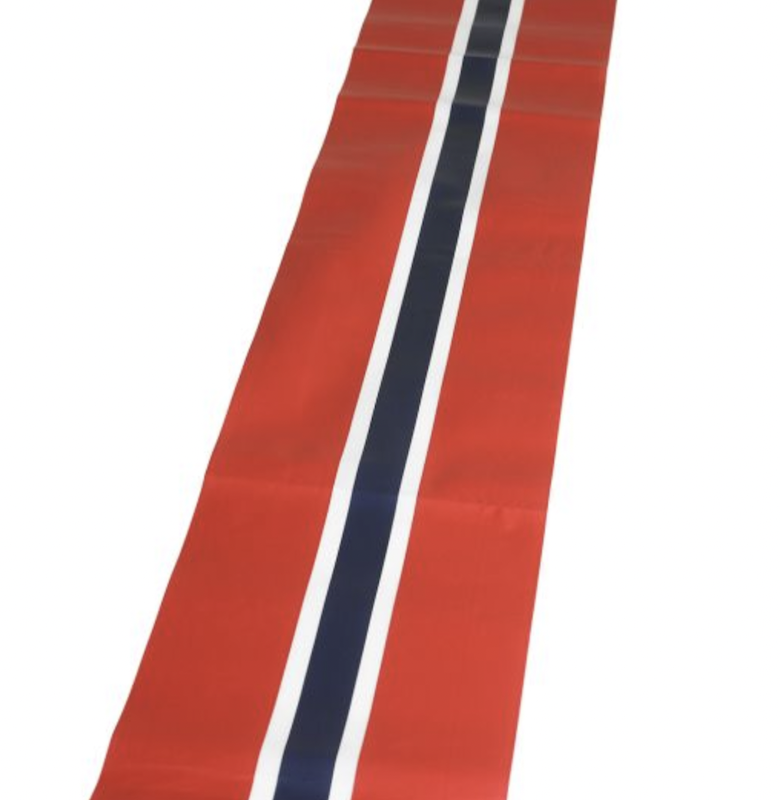 Dekorbånd Norske Flagg