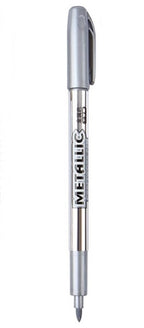 Sølv Metallic Penn