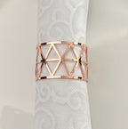 Serviettringer, Rose Gold