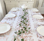 Rose Gold Glitter Bordløper, 9 meter