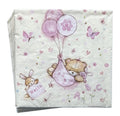 Babyshower Papirservietter, Rosa