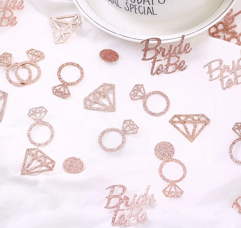 Bordkonfetti Bride to Be