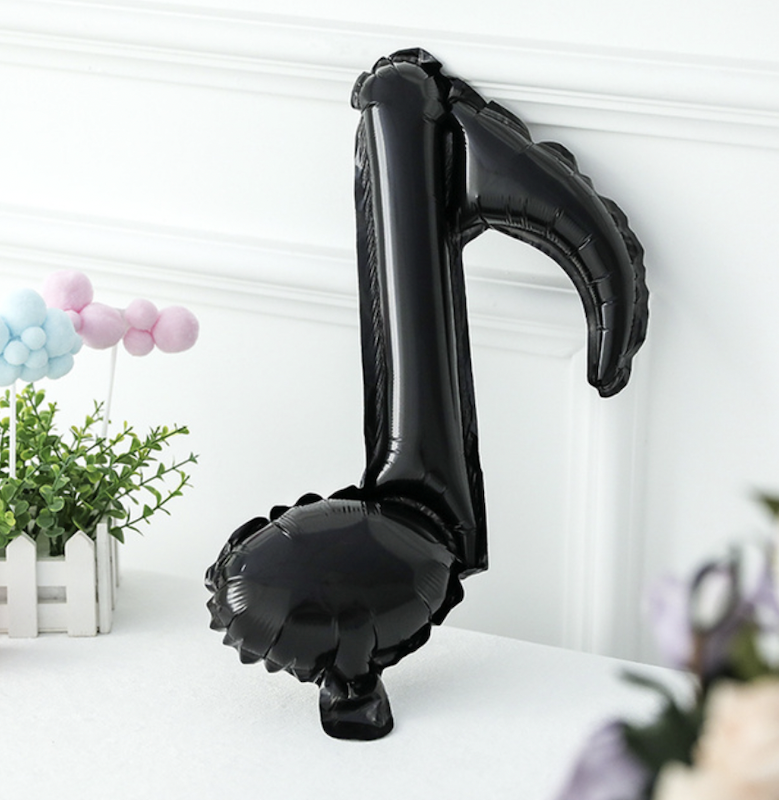 Enkel note Folieballong