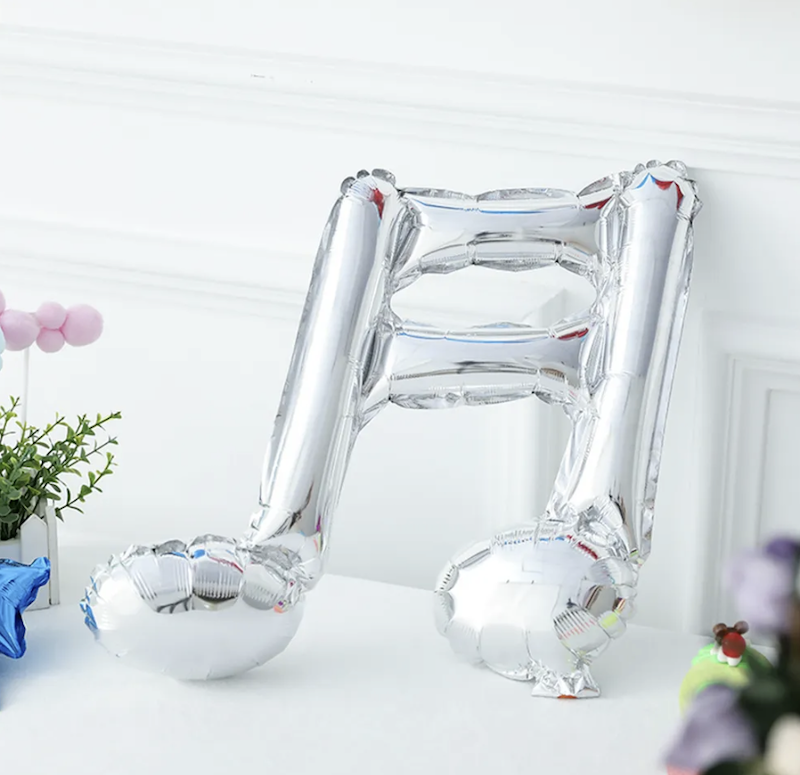 Dobbel note Folieballong