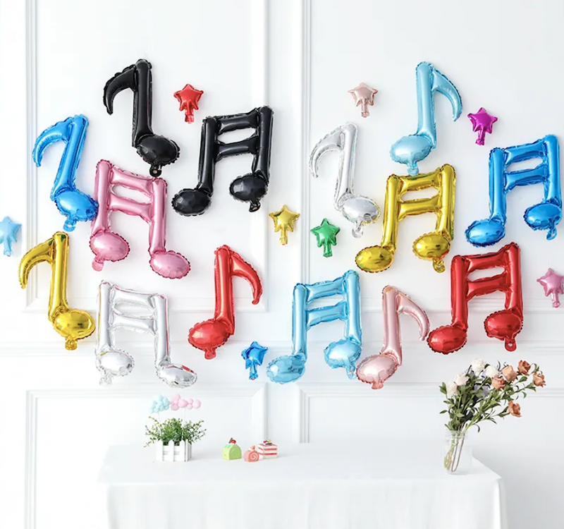 Dobbel note Folieballong