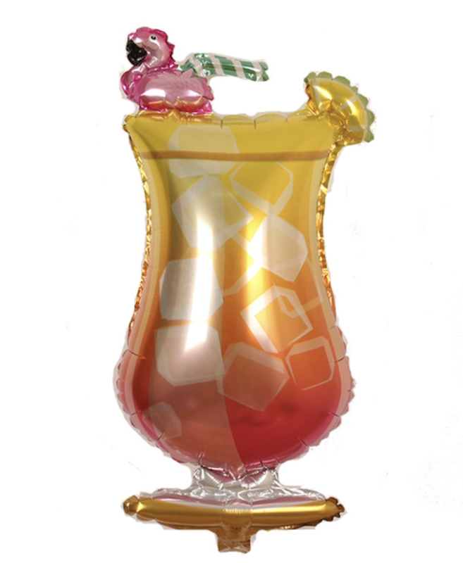 Cocktailglass Folieballong