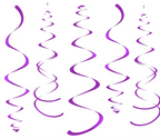 Lilla Swirls, 6 stk