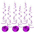 Lilla Swirls, 6 stk