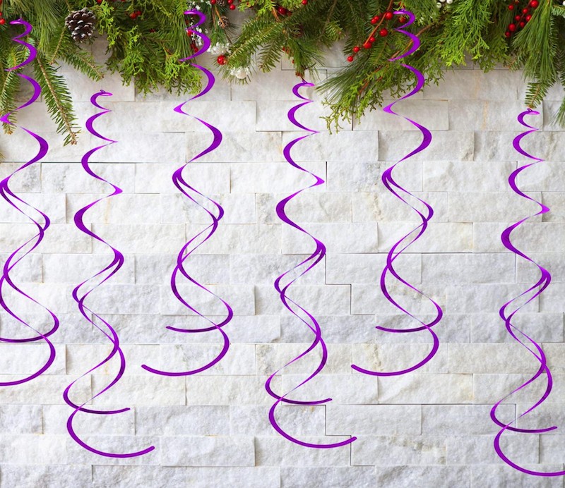 Lilla Swirls, 6 stk