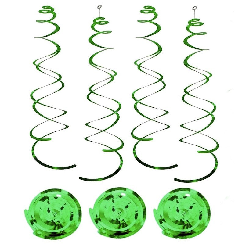 Grønne Swirls, 6 stk