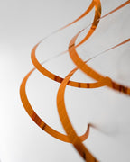 Orange Swirls, 6 stk