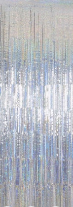 Sølv Perlemor Glittergardin