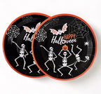 Halloween Papptallerkener, 8 stk
