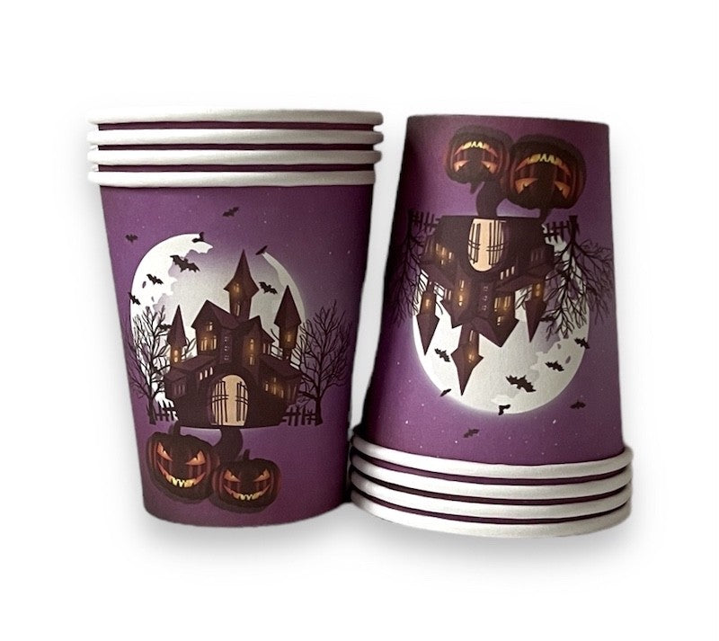 Halloween Pappkopper, 10 stk
