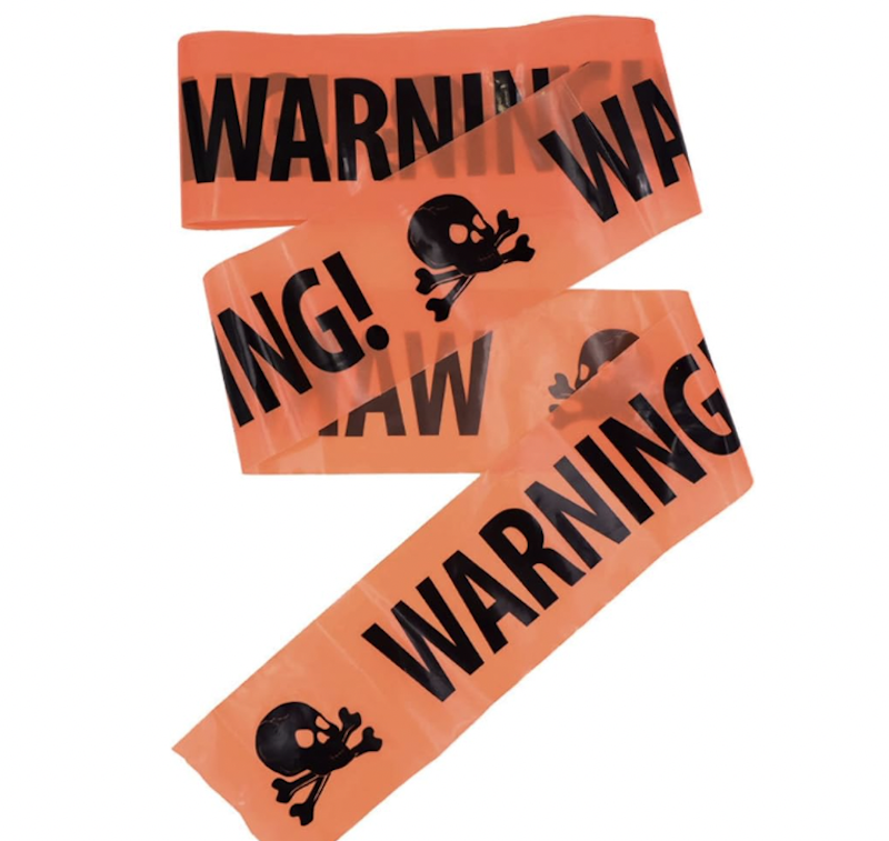 Halloween Fright Tape