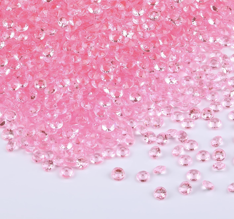 Små Rosa Borddiamanter