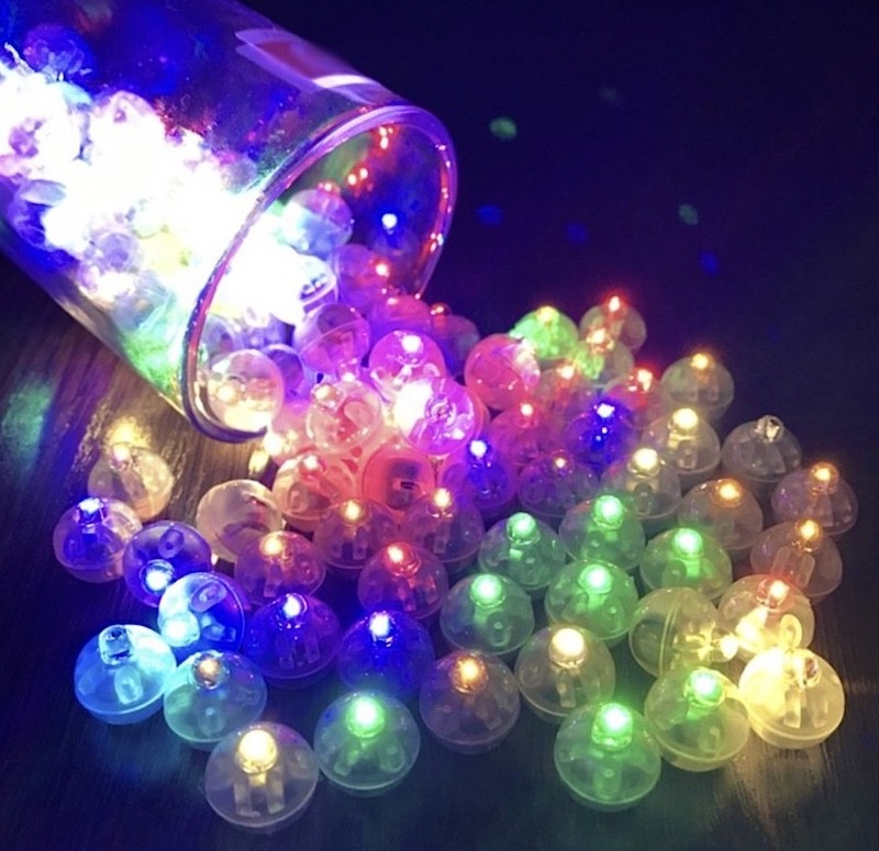 Blinkende LED ballong/dekorasjons kuler