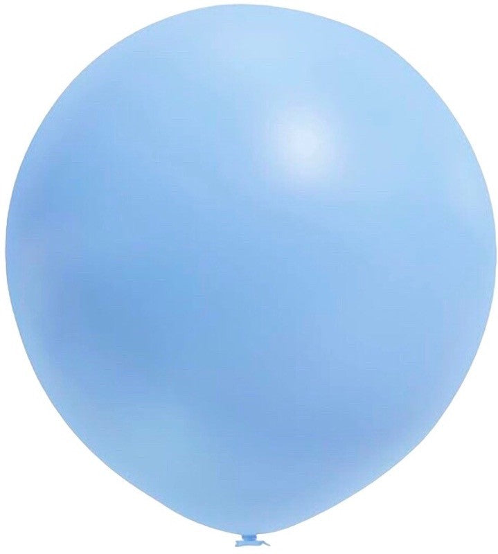 Stor Lyseblå Latexballong
