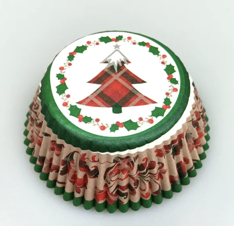 Muffinsformer Juletre