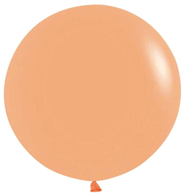 Stor Peach Latexballong