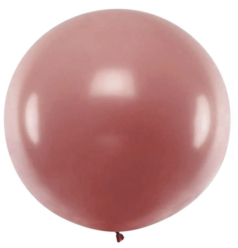Stor Rosewood Latexballong