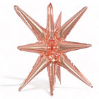Rose Gold 3D Foliestjerne