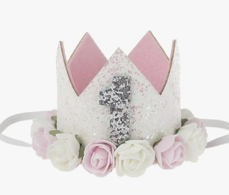 Prinsessekrone 1 år, Hvit