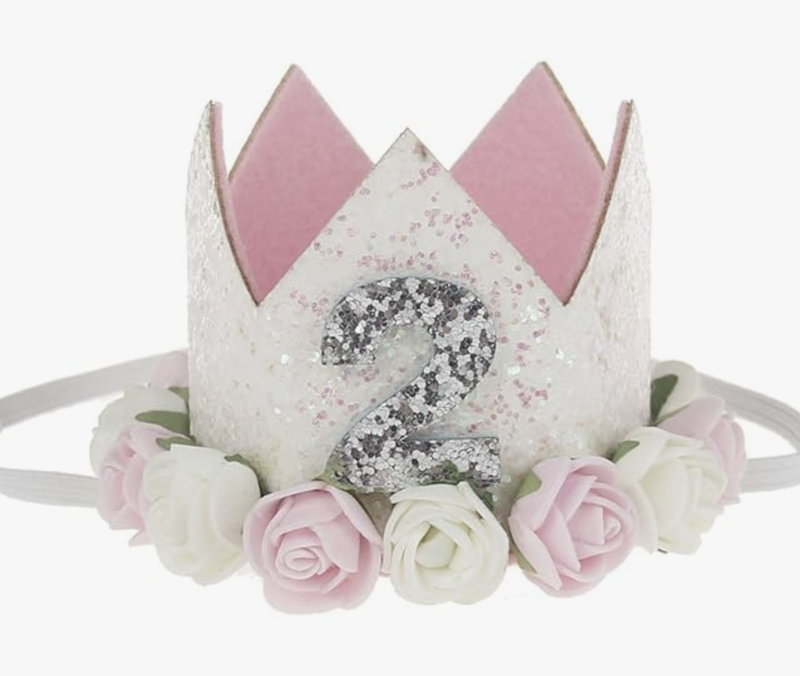 Prinsessekrone 2 år, Hvit
