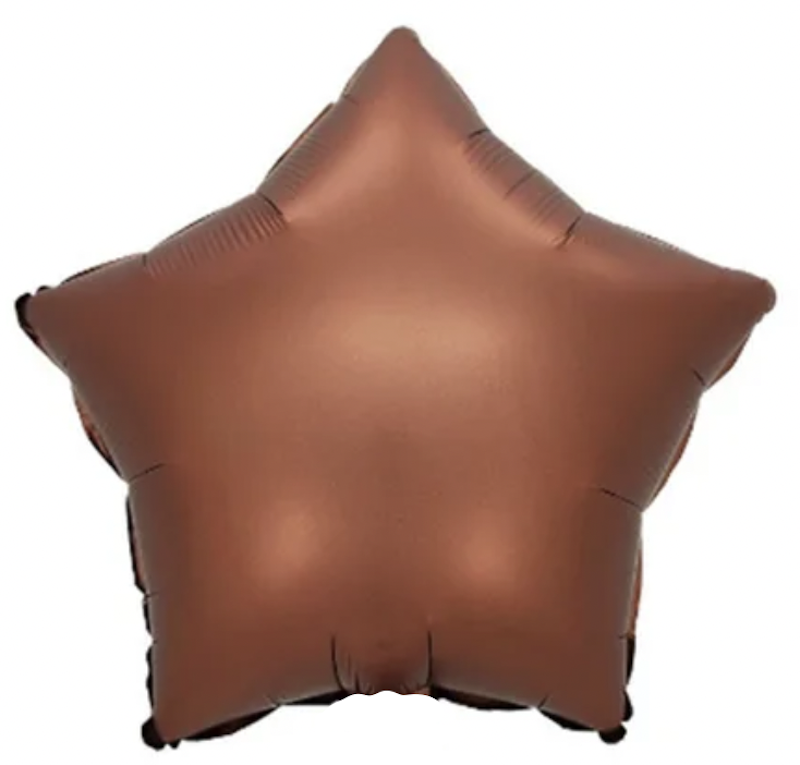 Foliestjerne Sjokolade
