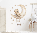 Drømmende Teddy Wallsticker