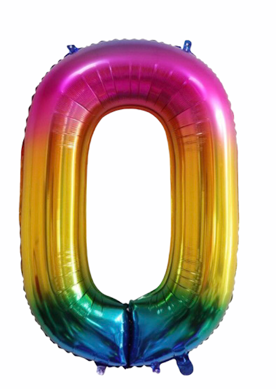 Tallballonger Fargeglede, 1 meter høye