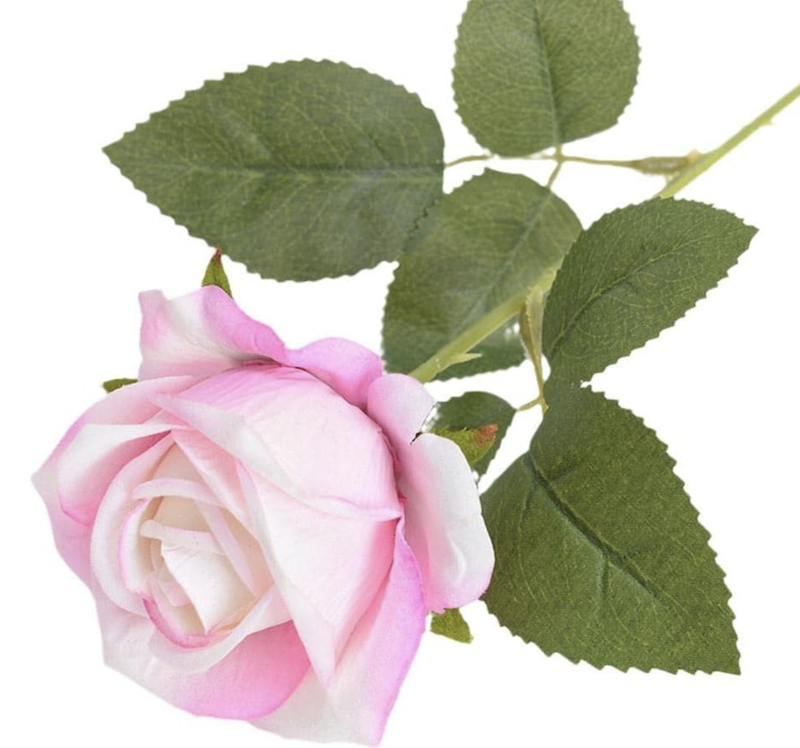 Rosa Langstilkede Kunstroser
