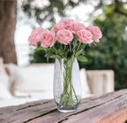 Rosa Langstilkede Kunstroser