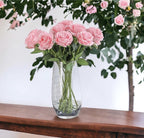 Rosa Langstilkede Kunstroser
