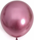 Stor Roserød Metallic Ballong