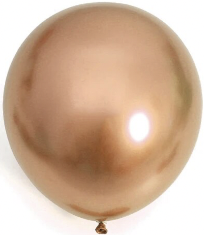Stor Rose Gold Metallic Ballong