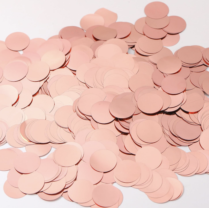 Rose Gold Konfettiballong