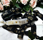 Team Bride Strikkarmbånd