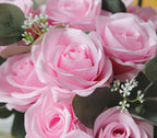 Rosa Langstilkede Kunstroser