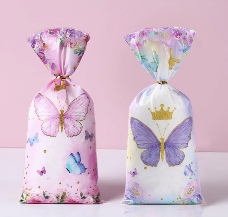 Candy Bags Sommerfugl Mix