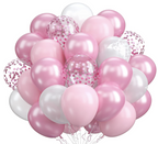 Rosa Perle Ballongbukett
