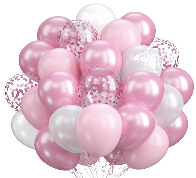 Rosa Perle Ballongbukett
